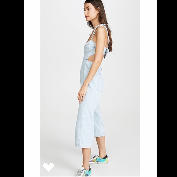 NWT DL1961 Hepburn Jumpsuit Denim Overalls - Picture 4 of 9